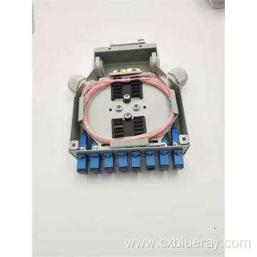 Terminal box DIN rail